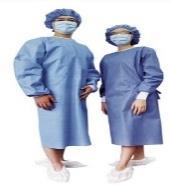 Disposable Surgeon gown SMS 40g 120x140cm