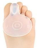 Silicone toe pad