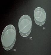 Petri Dishes 90mm three section